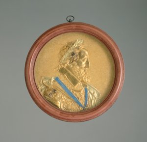 Medaglione ritratto di Re Enrico IV, inizio XVII secolo