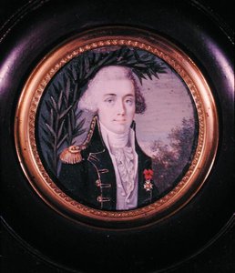 Miniatura di ritratto di Jean-Baptiste d