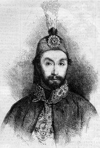 Ritratto di Abdulmecit I (Abdul-Medjid-Khan, Abdul Medjid Khan) (1823-1861), sultano dell