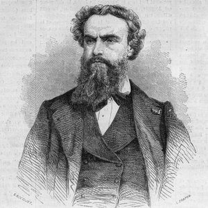 Ritratto di Alexandre Cabanel, pittore francese. Incisione in "Le Monde Illustré" n. 338 del 3 ottobre da French School