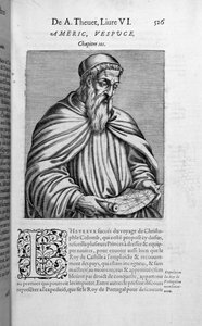 Ritratto di Amerigo Vespucci (1454-1512) da French School
