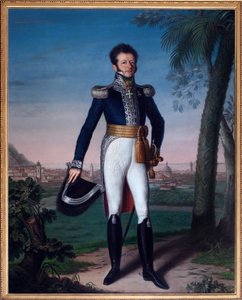 Ritratto di Annibale di Saluzzo (1776-1852), Governatore di Nizza sotto la Restaurazione