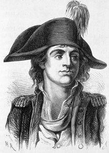 Ritratto di Antoine Joseph Santerre (1752-1809), politico francese - in "L
