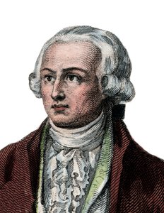 Ritratto di Antoine Laurent de Lavoisier, chimico francese da French School