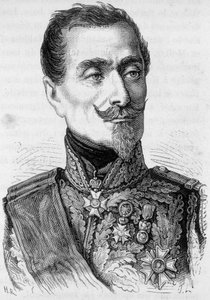 Ritratto di Armand Jacques Leroy de Saint-Arnaud (Saint Arnaud) da French School