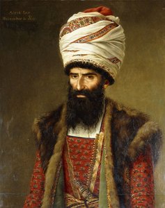 Ritratto di Asghar Khan, Ambasciatore di Persia da French School