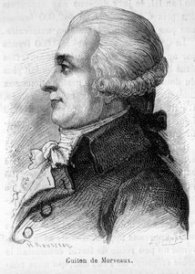 Ritratto del Barone Louis-Bernard Guyton-Morveau (Guiton) (1737-1816), politico, chimico e rivoluzionario francese - in "L