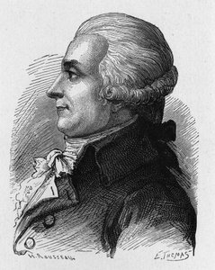 Ritratto di Louis-Bernard Guyton-Morveau (1737-1816), politico, chimico e rivoluzionario francese - in "Album della Scienza; illustri studiosi; Grandi scoperte" 1896 da French School