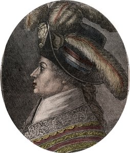 Ritratto di Barthelemy Francois Marie (Marchese) (1747-1830) - incisione in 