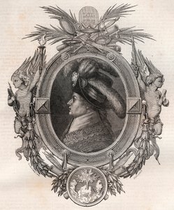 Ritratto di Barthelemy Francois Marie (Marchese) (1747-1830) - incisione in 