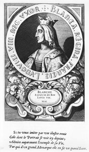 Ritratto di Bianca di Castiglia (1185-1252), 1643 da French School