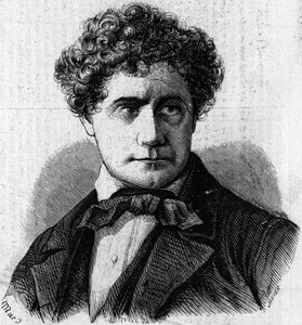 Ritratto di Brigham Young (1801-1877), politico americano e leader dei Mormoni. Incisione in 