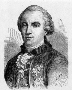 Ritratto di Buffon (1707 - 1788) - in "Album della Scienza; illustri studiosi; Grandi scoperte" 1896