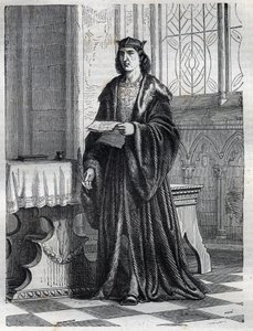 Ritratto del Cardinale Pietro Carafa o Caraffa futuro Papa Paolo IV (1476-1559) Incisione in 