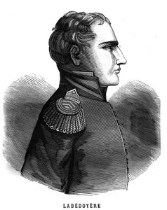 Ritratto di Charles Angélique François Huchet de La Bédoyère da French School
