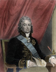 Ritratto di Charles Maurice de Talleyrand Perigord (1754-1838), politico francese da French School