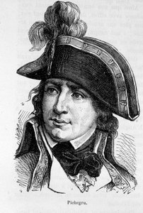 Ritratto di Charles Pichegru, generale francese (1761-1804) - in "L
