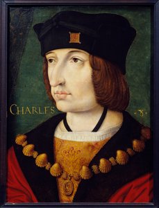 Ritratto di Carlo VIII, figlio di Luigi XI