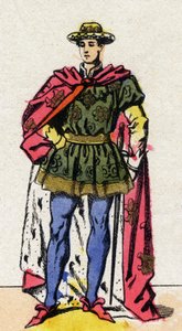 Ritratto di Carlo VII (1403-1461) Re di Francia. da French School