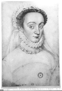 Ritratto di Charlotte de Beaune, Dame de Sauves da French School