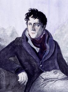 Ritratto di Chateaubriand. Incisione del XIX secolo da French School