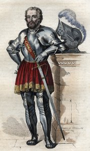 Ritratto di Cavaliere di Bayard, soldato francese da French School