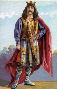 Ritratto di Chilperico I, Re dei Franchi dal 561 al 584
