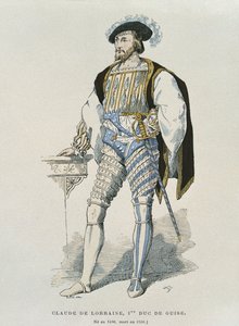 Ritratto di Claudio di Lorena (1496-1550) Duca di Guisa da French School