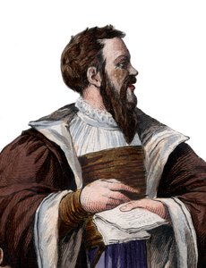 Ritratto di Clément des Marets detto Marot (1496-1544), poeta francese