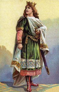 Ritratto di Clotario III, re dei Franchi