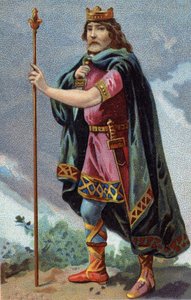 Ritratto di Clotario I, Re dei Franchi (511-561) da French School