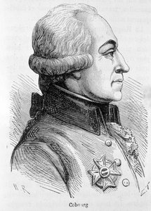 Ritratto di Cobourg, generale dell