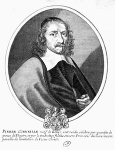 Ritratto di Corneille. Incisione del XIX secolo. da French School