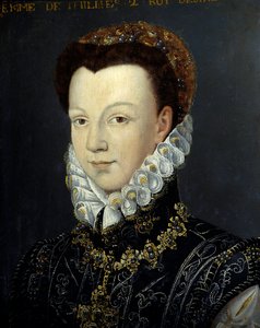 Ritratto di Elisabetta di Valois (o Elisabetta di Francia) da French School