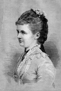 Ritratto di Emma di Waldeck Pyrmont (1858-1934), Regina d