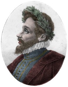 Ritratto di Etienne Jodelle (Parigi) da French School