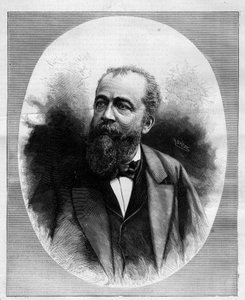 Ritratto di Eugène Henri Brisson (1835-1912), avvocato, giornalista e politico francese. Incisione in 