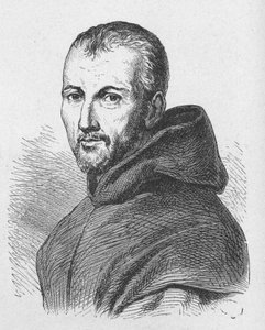 Ritratto di Padre Mersenne (1588 - 1648) - in 
