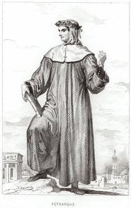 Ritratto di Francesco Petrarca da French School