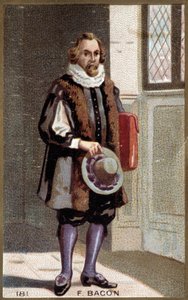 Ritratto di Francis Bacon (1561-1626), statista e filosofo inglese da French School