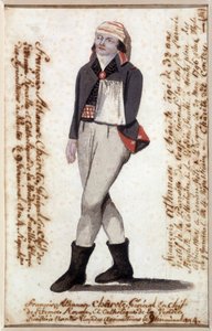 Ritratto di François Athanase de Charette de la Contrie (1763-1796), con braccio in una fascia, leader realista della Vandea - Museo Dobrée, Nantes da French School