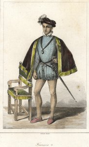 Ritratto di Francesco II (1544 - 1560), Re di Francia da French School