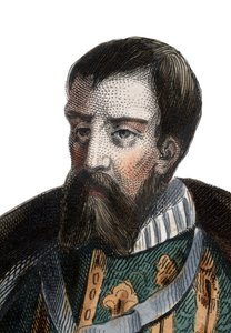 Ritratto di Francesco I di Lorena (1519-1563), Duca di Guisa, Duca di Aumale, soldato e politico francese da French School