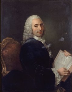 Ritratto di Francois Quesnay, medico di Luigi XV e fisiocrate, dopo il 1743 da French School