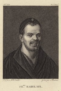 Ritratto di François Rabelais da French School