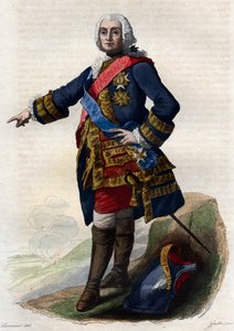 Ritratto di François de Chevert (1695-1769), generale francese da French School