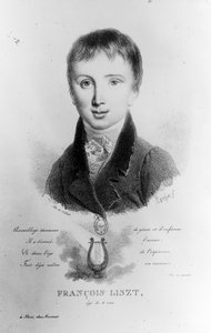 Ritratto di Franz Liszt (1811-86) all