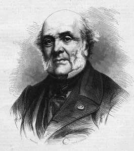 Ritratto di Frédéric Auguste Demetz, avvocato francese, fondatore della colonia agricola e penitenziaria di Mettray destinata a riabilitare i giovani delinquenti. Incisione in 