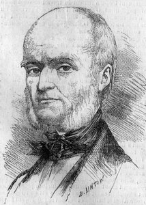 Ritratto di Frédéric Millet (1796-1859), miniaturista francese. Incisione in 