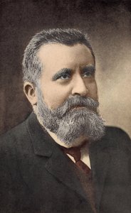 Ritratto del politico francese Jean Jaurès da French School